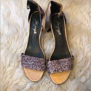 Free People heel - never worn - size 10